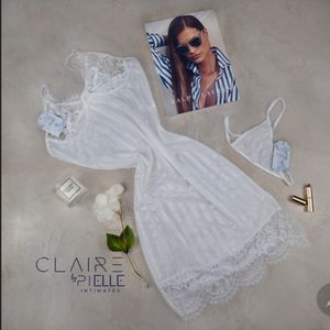 Ready To Ship, Lingerie Dress, White Lingerie, sexy lingerie  woman gift, white